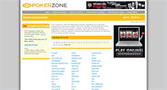 Desktop Screenshot of dictionary.pokerzone.com